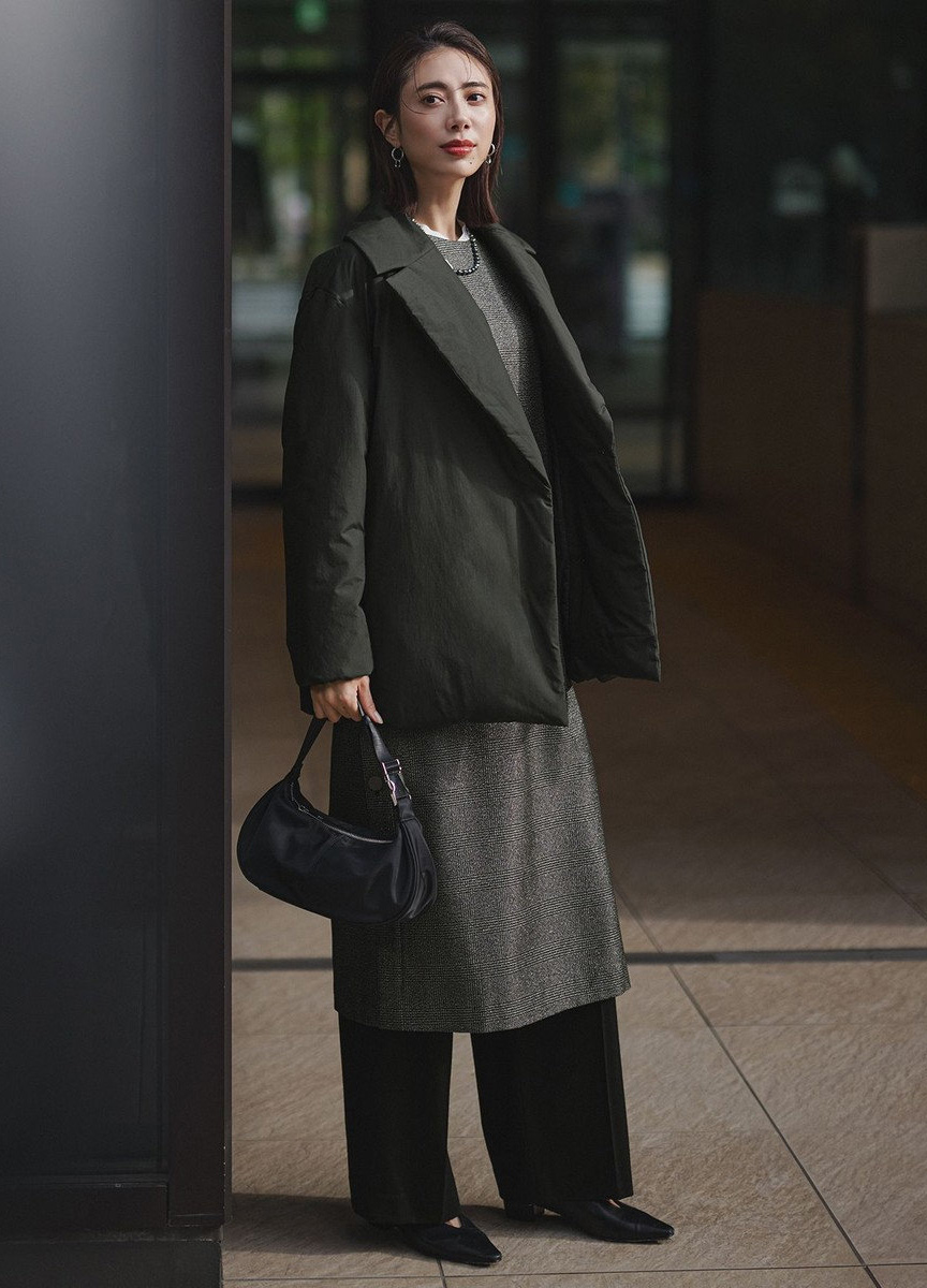 定番ADS西裝領羽絨大衣